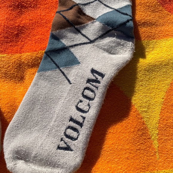 Tan / Brown / Dark Teal Volcom High-socks - Picture 2 of 3